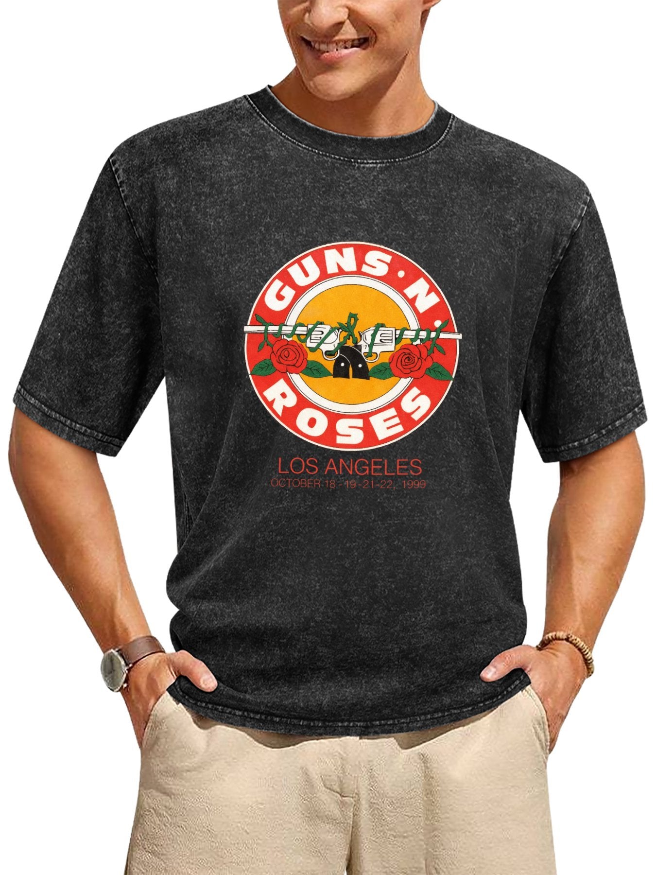 Guns N’ Roses Los Angeles 1999 Graphic T-Shirt Secondary image