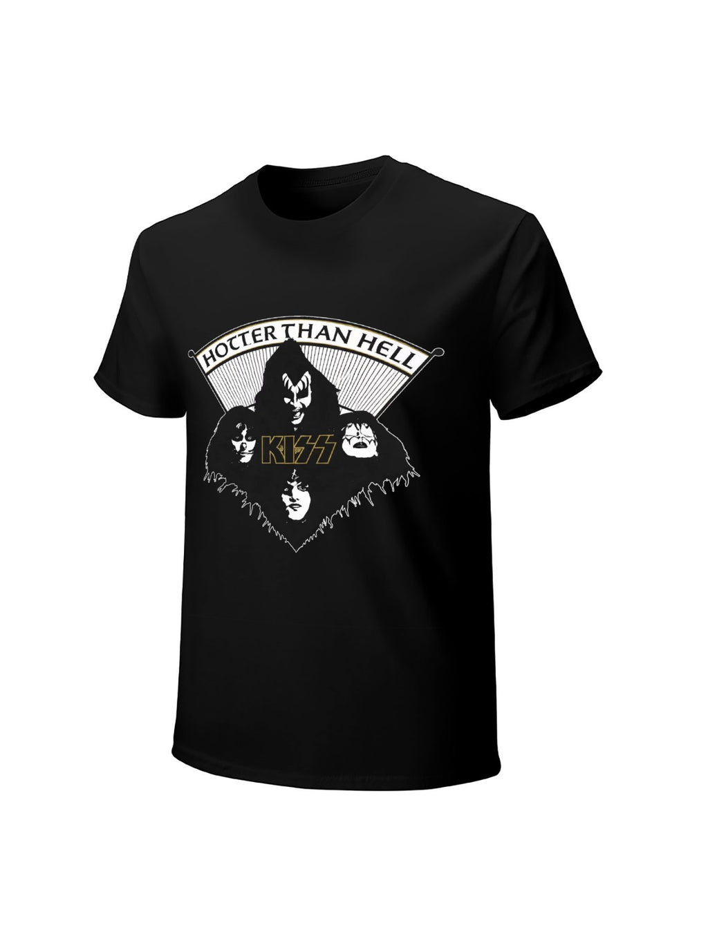 KISS Hotter Than Hell Vintage Band Graphic T-Shirt