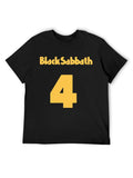 Black Sabbath Vol 4 Minimalist Album Graphic T-Shirt