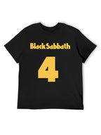 Black Sabbath Vol 4 Minimalist Album Graphic T-Shirt