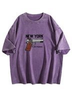 New York Washed Graphic T-Shirt
