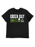 Green Day Safety Icon Punk Graphic T-Shirt