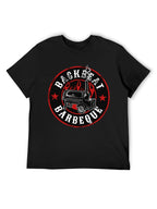 Backbeat Barbeque Smoker Grill Graphic T-Shirt