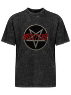 Mötley Crüe Pentagram Logo Graphic T-Shirt