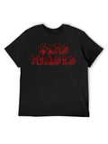Guns N’ Roses Gothic Red Logo Graphic T-Shirt