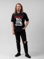 Blink-182 Cartoon Van Ride Punk Sketch Artwork T-Shirt