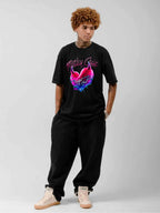 Mötley Crüe Kickstart My Heart Horned Heart Graphic T-Shirt