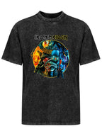 Iron Maiden Samurai Cyborg Eddie Graphic T-Shirt