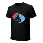 Tasty Fish and Soda Graphic T-Shirt
