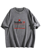 Quaalude 300 Vintage Label Graphic Washed T-Shirt