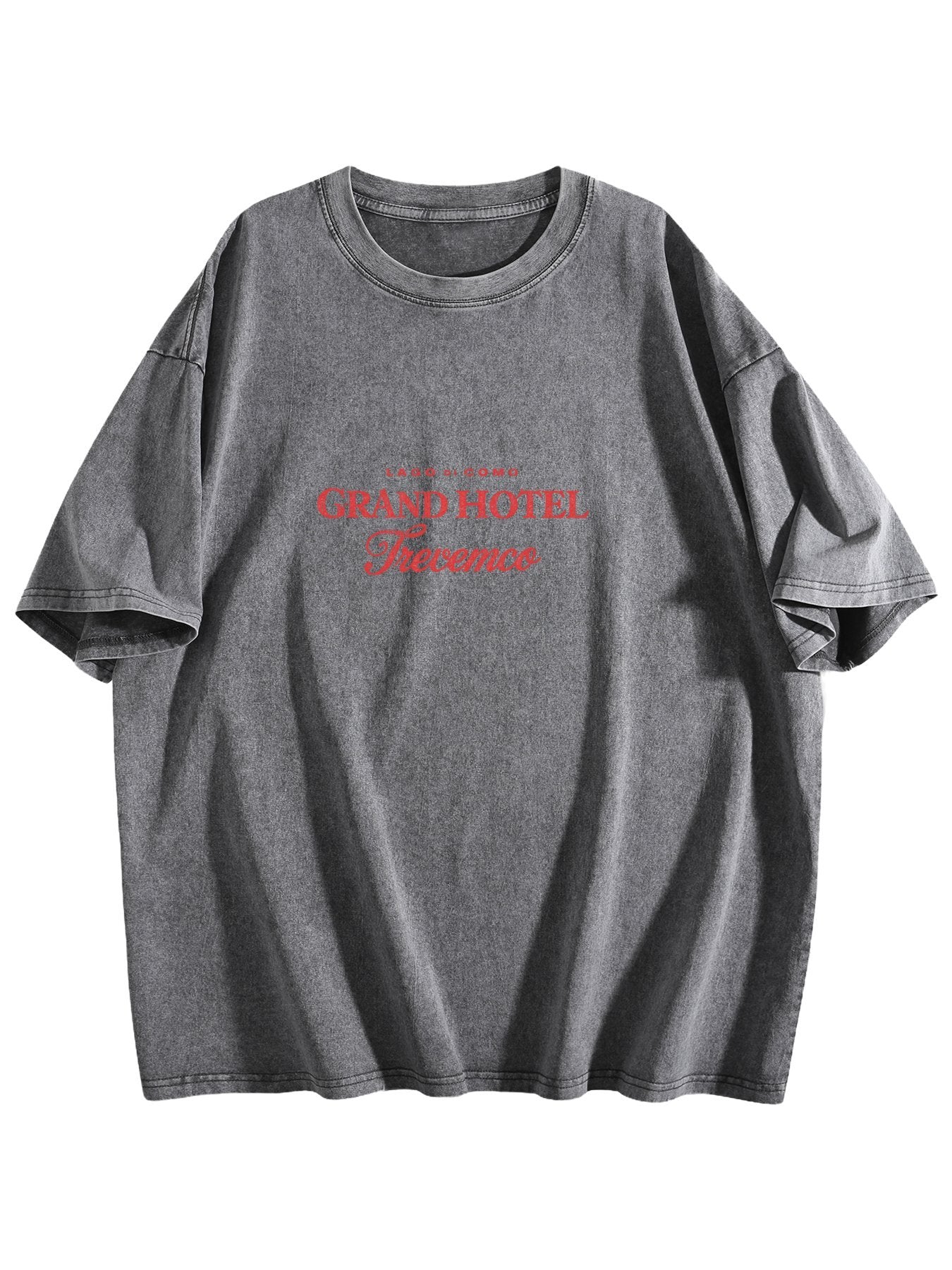 Grand Hotel Tremezzo Washed Graphic T-Shirt