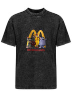 McDonald's Characters Washed Graphic T-Shirt