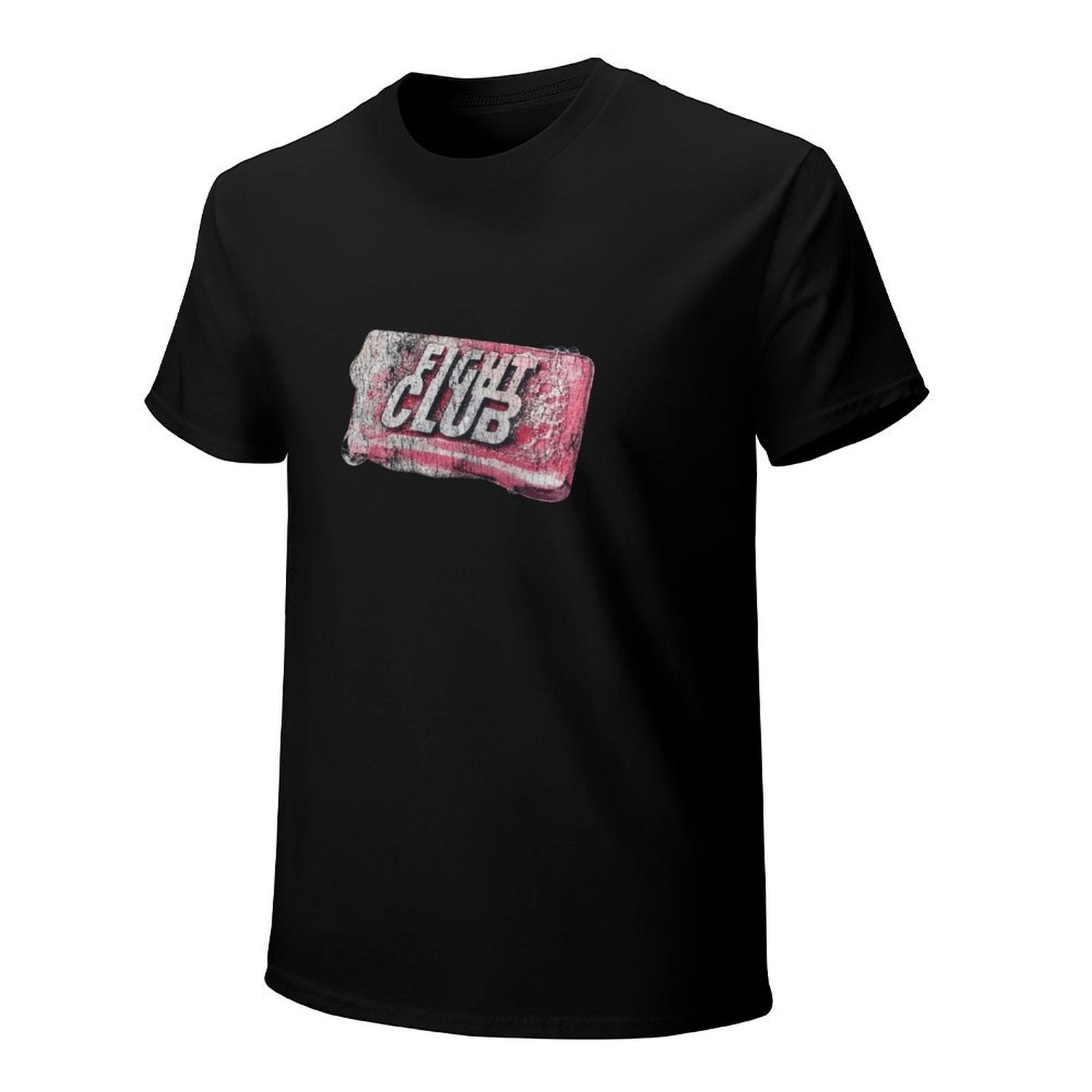 Fight Club Soap Bar Graphic Black T-Shirt