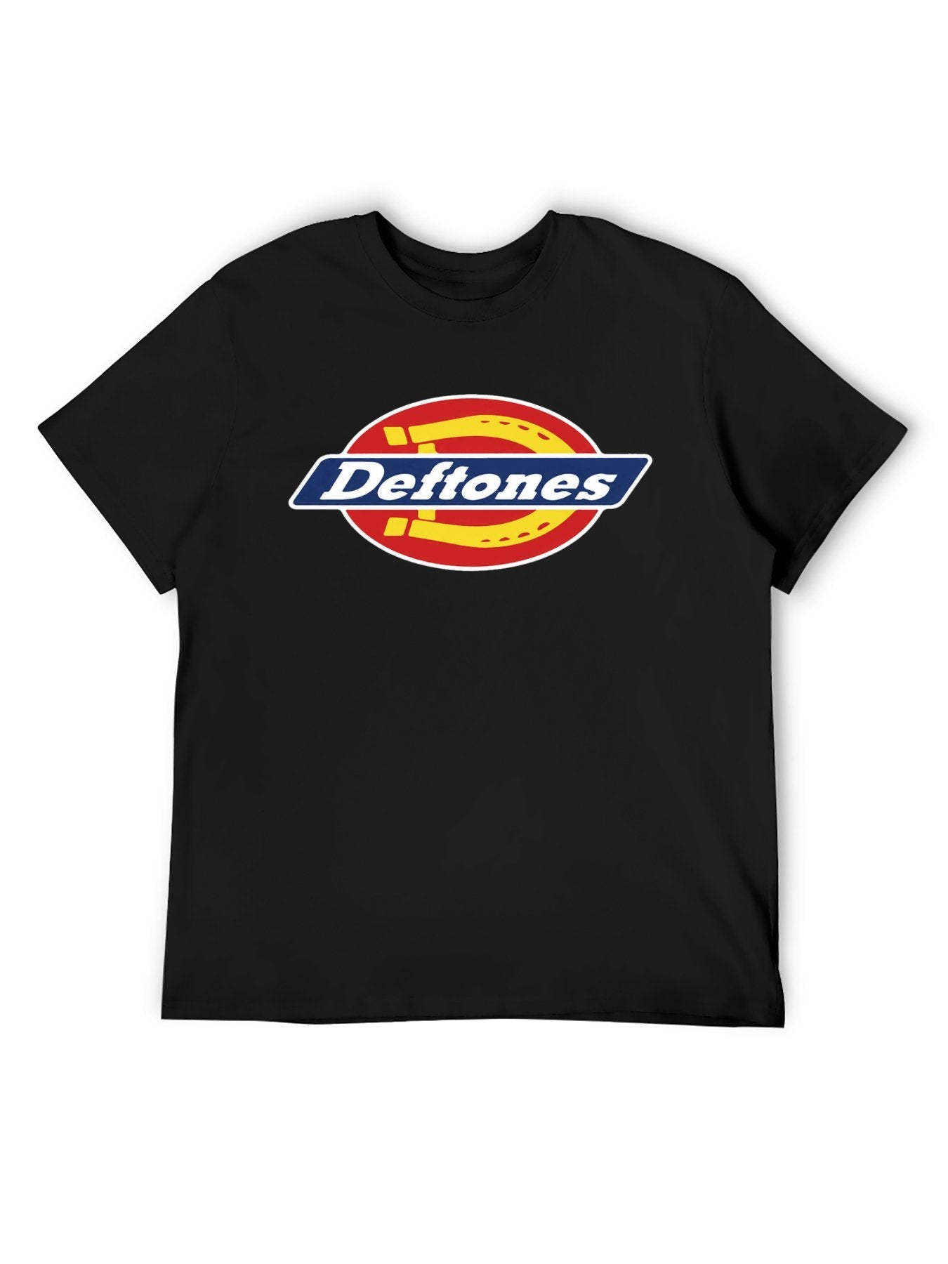 Deftones Oval Logo Graphic T-Shirt