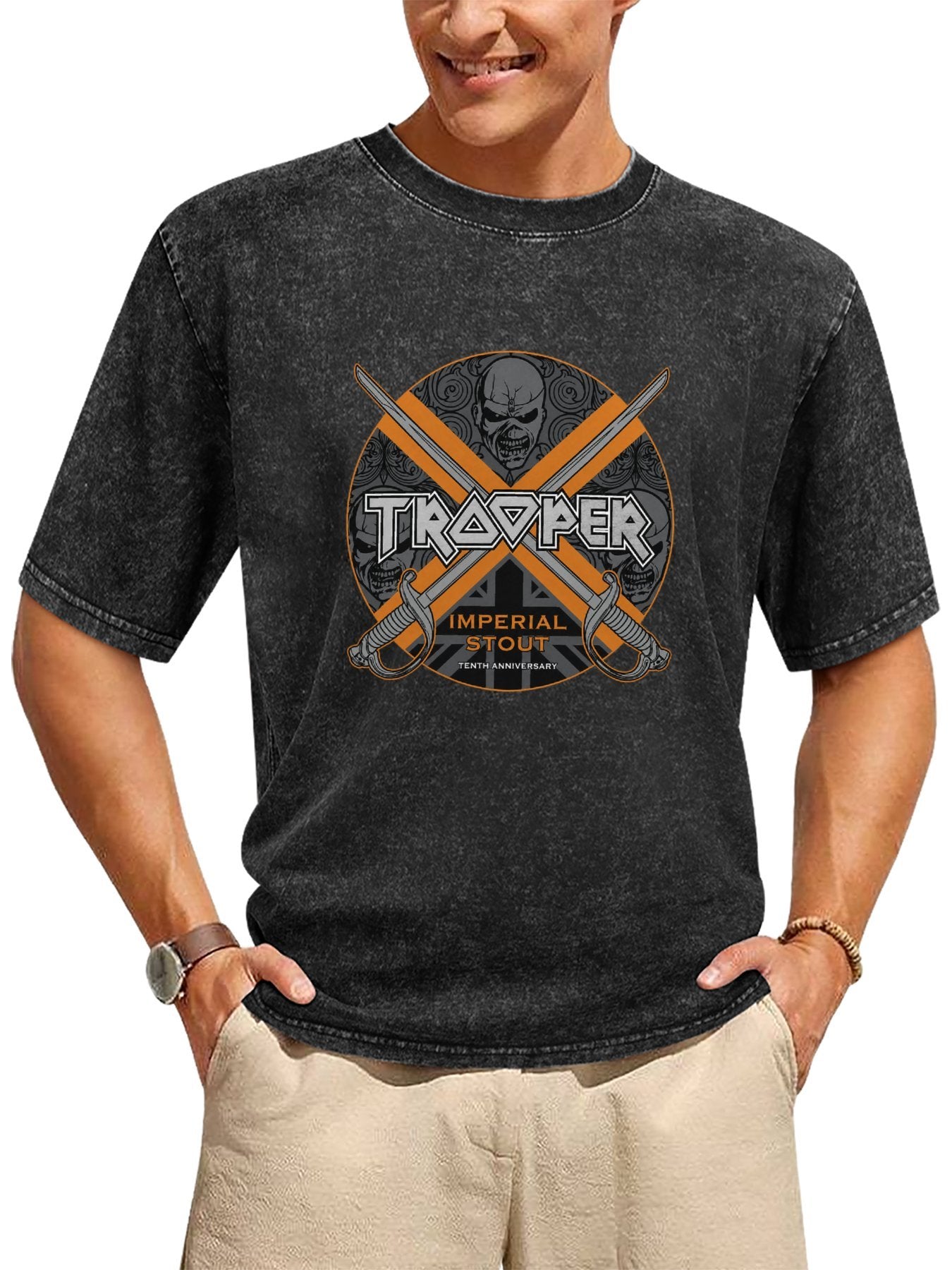 Iron Maiden Trooper Imperial Stout Graphic T-Shirt Secondary image