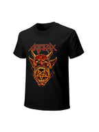 Anthrax Fiery Devil Pentagram T-Shirt