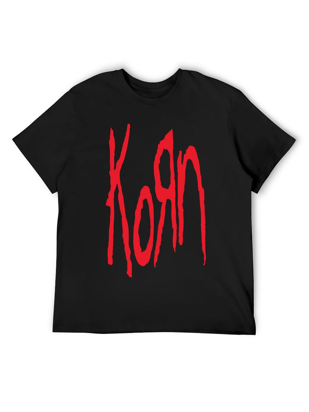 Korn Red Logo Graphic T-Shirt