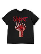 Slipknot Red Hand Horror Graphic T-Shirt