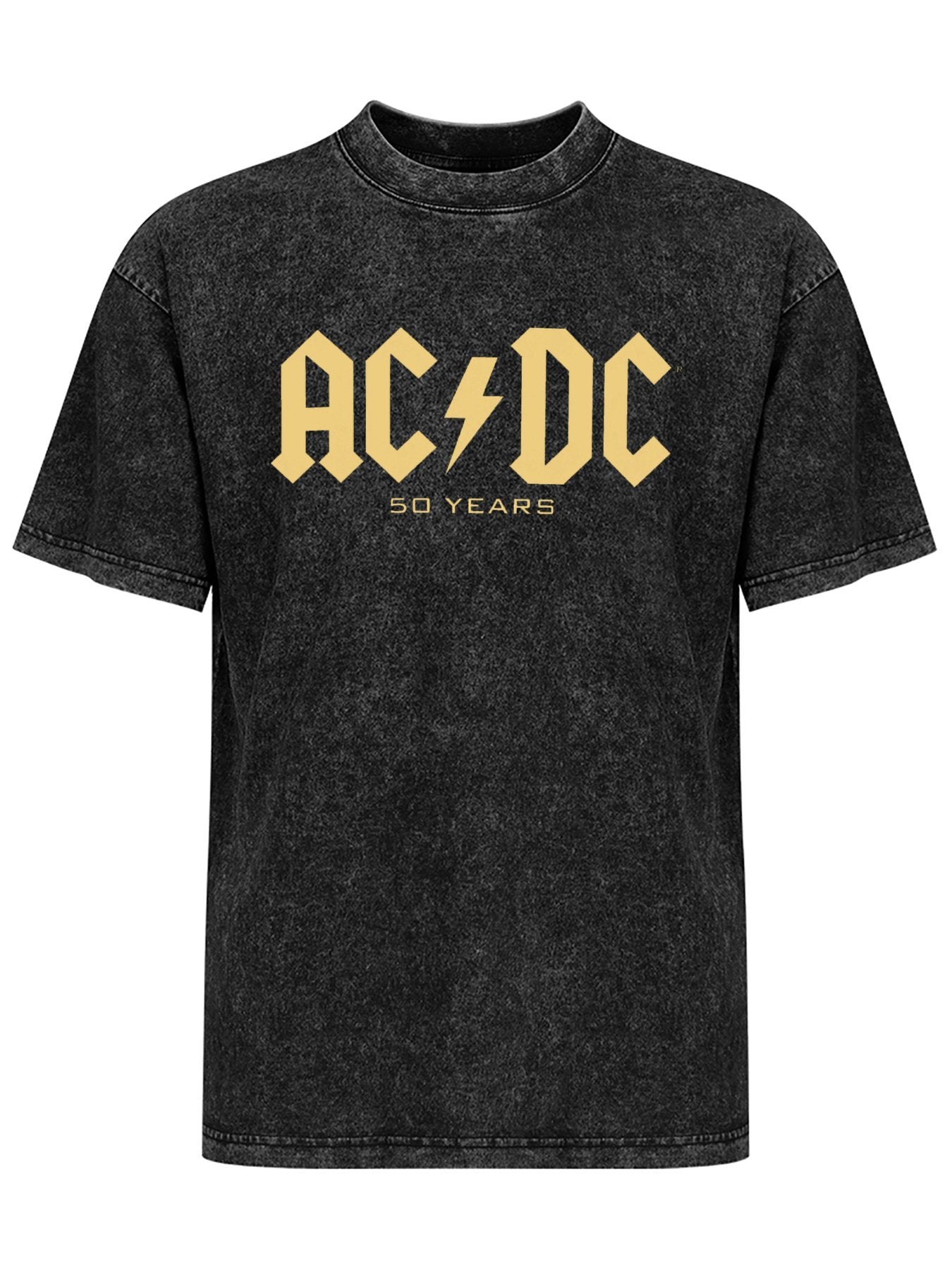AC/DC 50 Years Anniversary Logo T-Shirt
