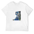 Abstract Cubist Portrait Graphic T-Shirt