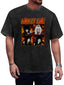 Mötley Crüe Flaming Portrait Graphic T-Shirt