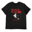 Black Flag Damaged Graphic Black T-Shirt