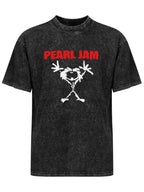 Vintage Washed Pearl Jam Stickman Graphic T-Shirt