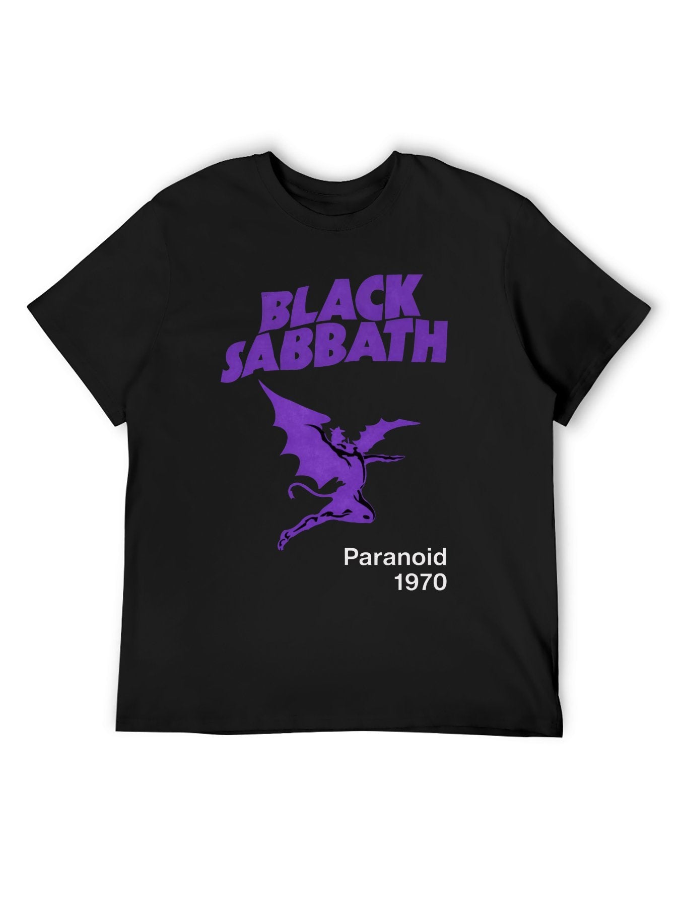 Black Sabbath Winged Demon Paranoid 1970 T-Shirt