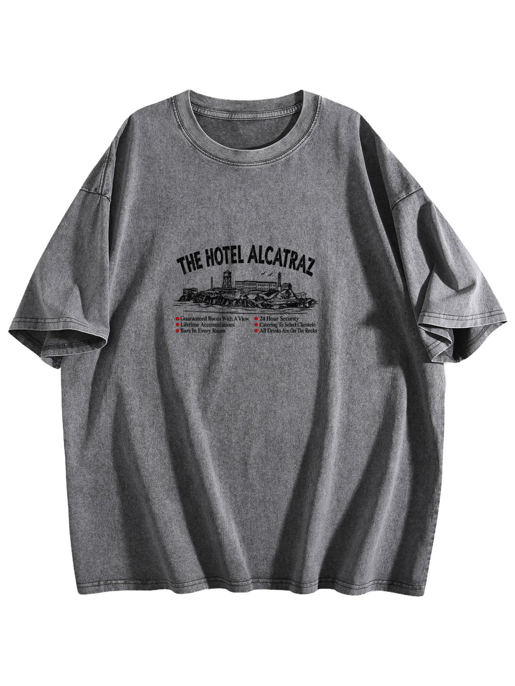 The Hotel Alcatraz Graphic Washed T-Shirt