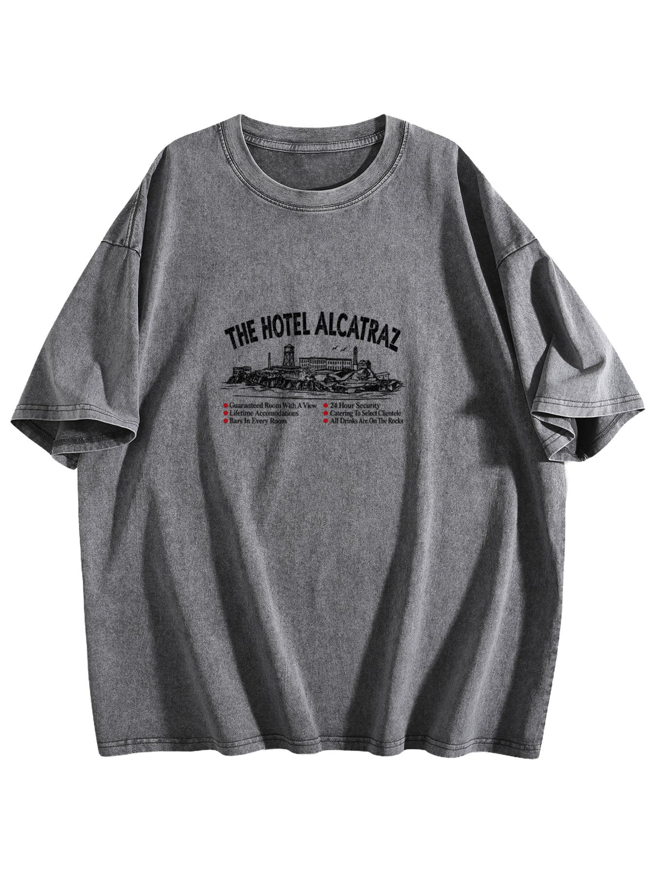 The Hotel Alcatraz Graphic Washed T-Shirt