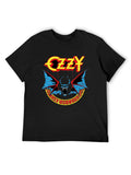 Ozzy Osbourne Bat Skull Vintage Rock T-Shirt