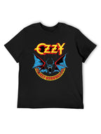 Ozzy Osbourne Bat Skull Vintage Rock T-Shirt
