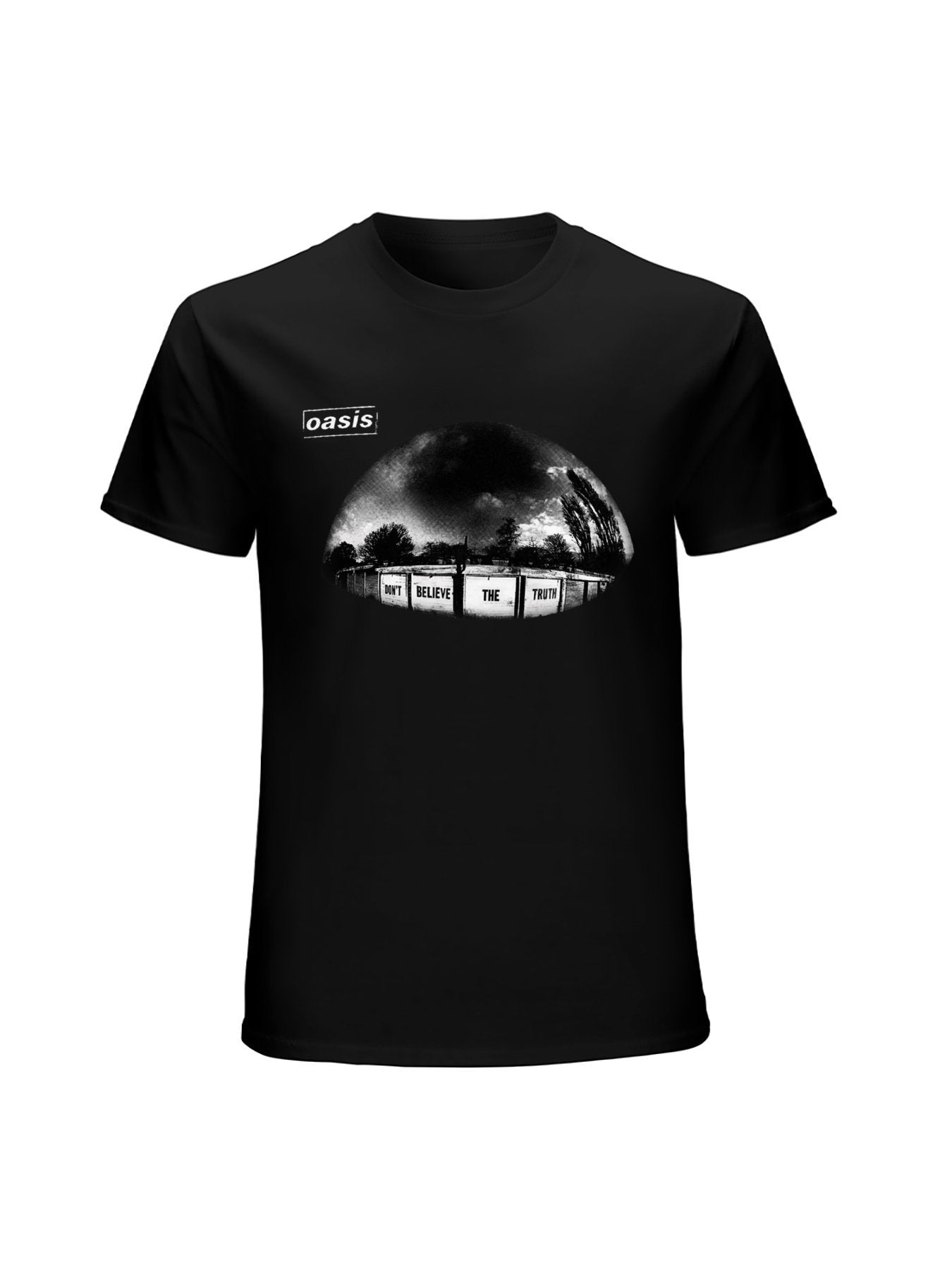 Oasis Monochrome Landscape Graphic T-Shirt