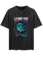 Vintage Washed Blink-182 20 Years Smiley Graphic T-Shirt