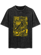 Metallica Song Titles Graffiti Graphic T-Shirt