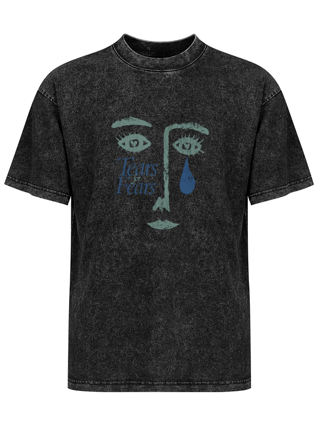 Tears for Fears Face Graphic Washed T-Shirt