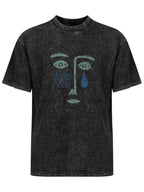 Tears for Fears Face Graphic Washed T-Shirt