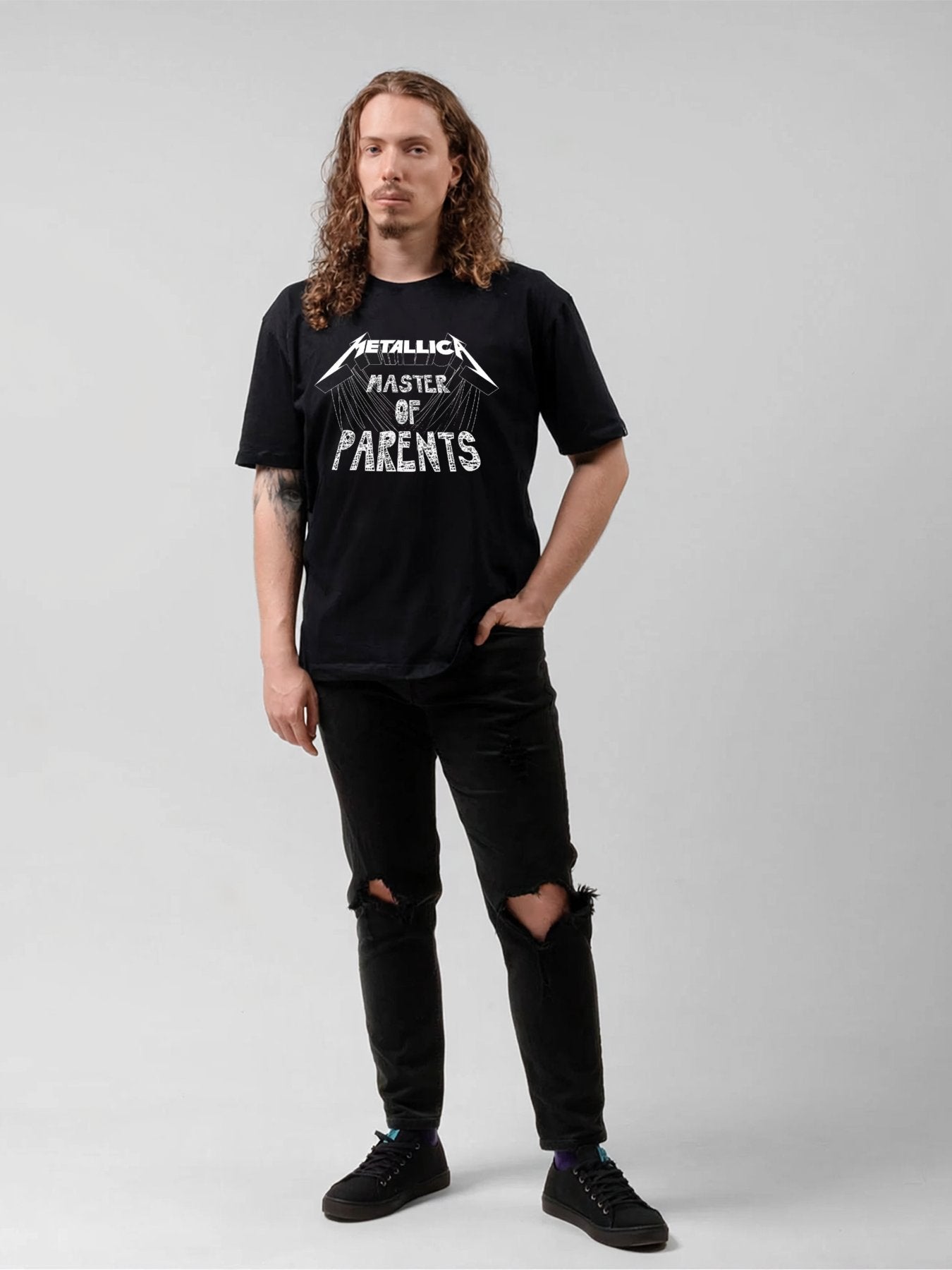Metallica “Master of Parents” Graphic T-Shirt
