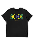 AC/DC Brazil Flag Logo Tour 2026 T-Shirt