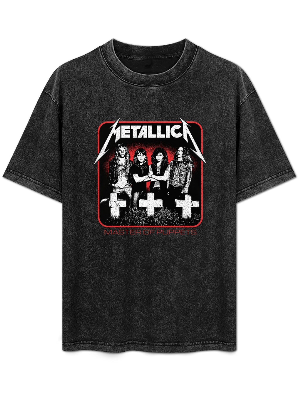 Metallica Master of Puppets Band Graphic T-Shirt