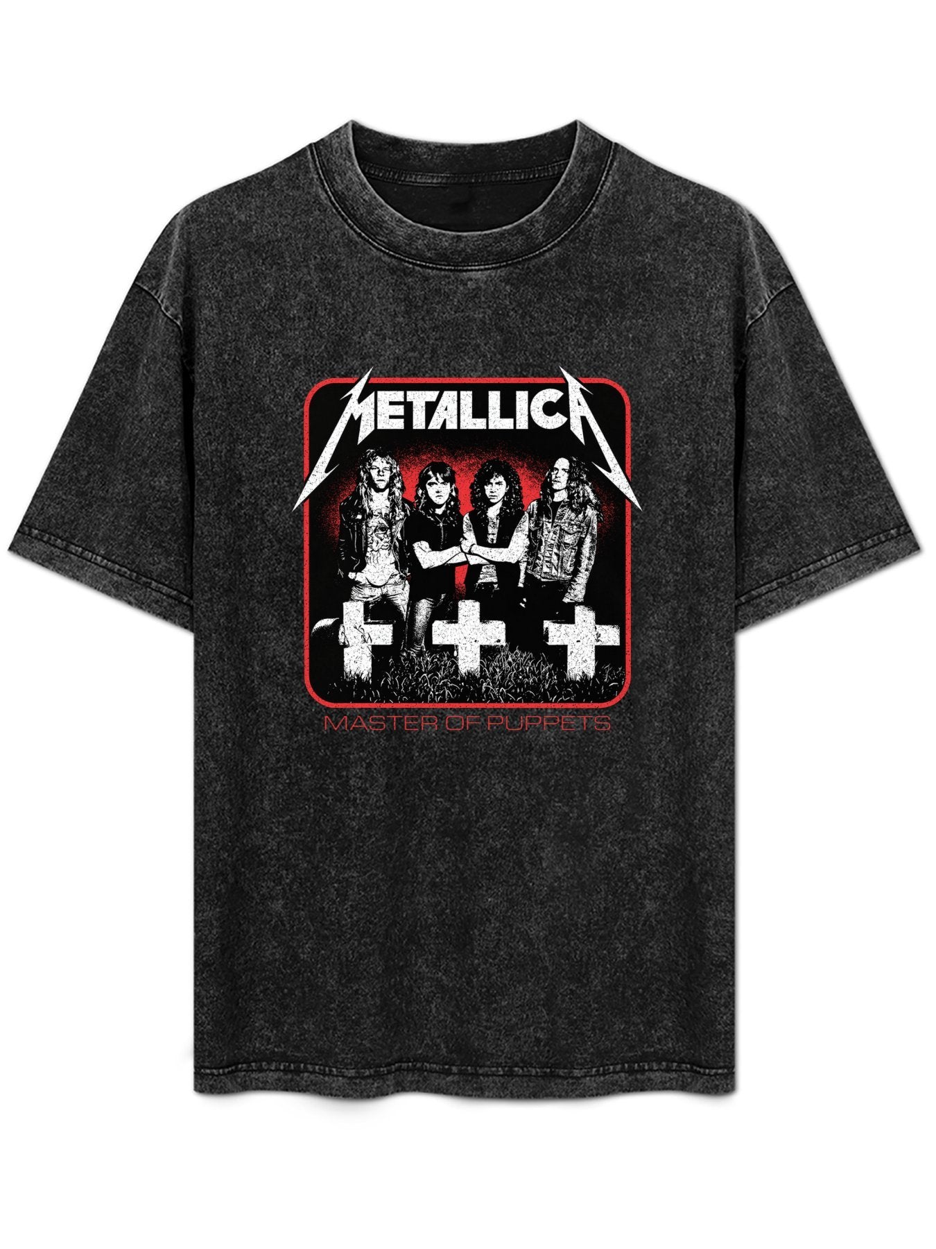 Metallica Master of Puppets Band Graphic T-Shirt