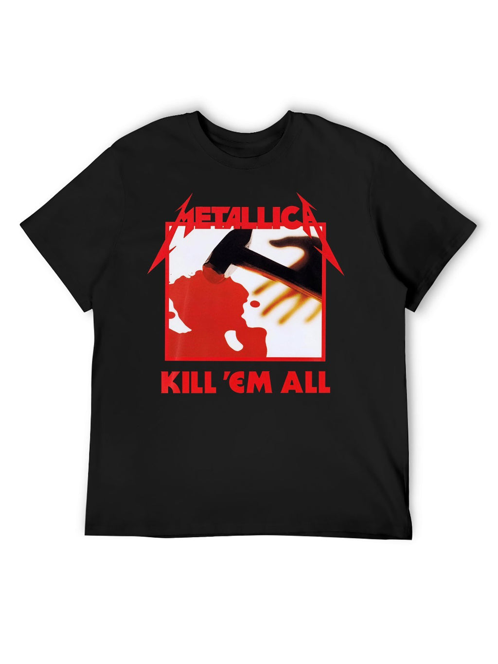 Metallica Kill 'Em All Hammer Graphic T-Shirt