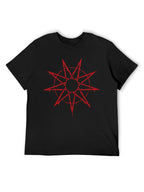 Slipknot Red Star Symbol Graphic T-Shirt