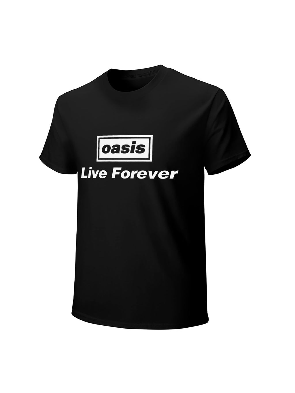 Oasis “Live Forever” Logo Graphic T-Shirt