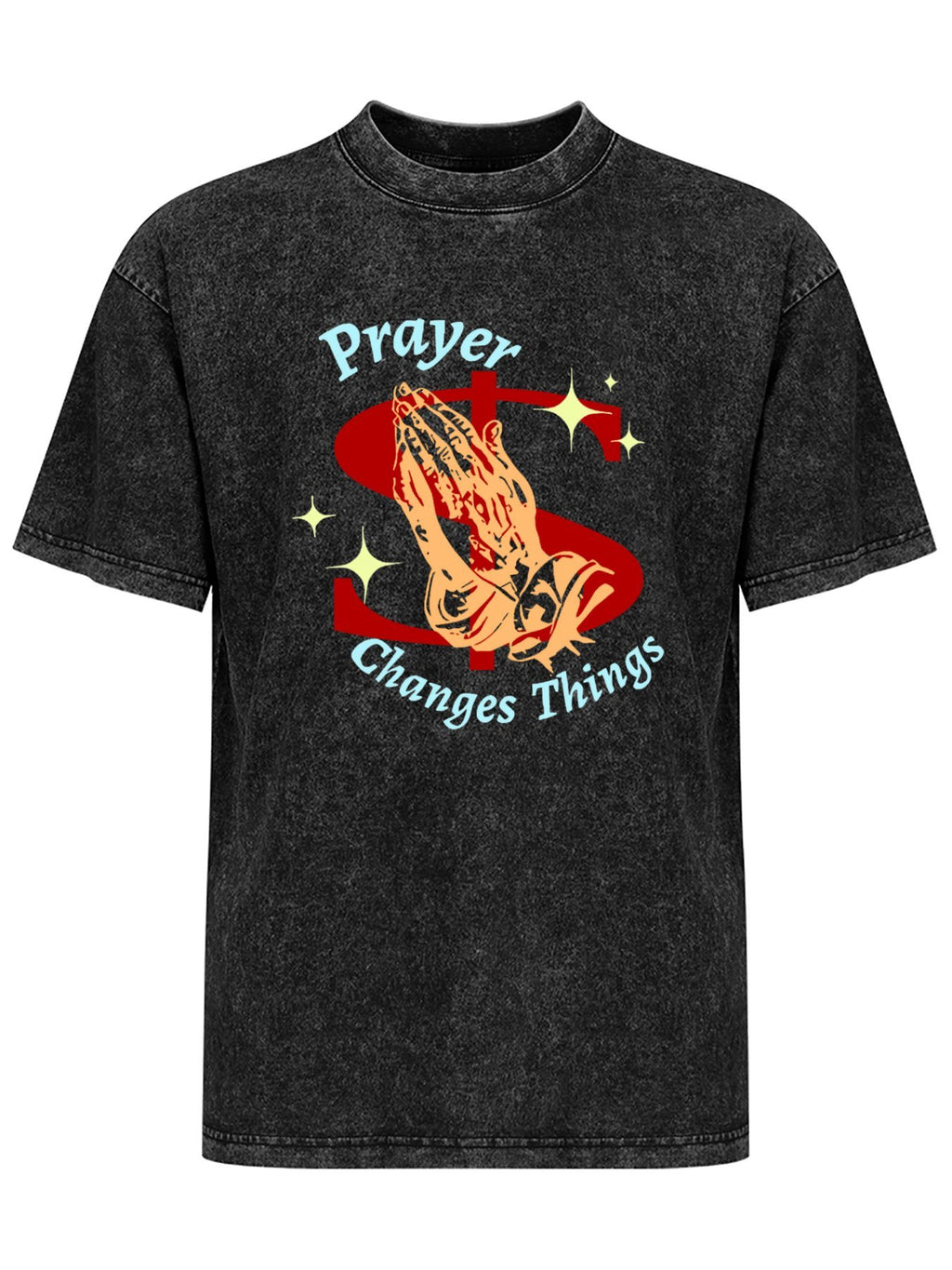 Prayer Changes Things Vintage Washed T-Shirt
