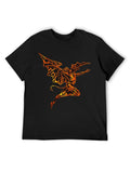 Black Sabbath Fiery Winged Demon Vintage Graphic T-Shirt