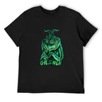 Grinch Character Graphic Black T-Shirt