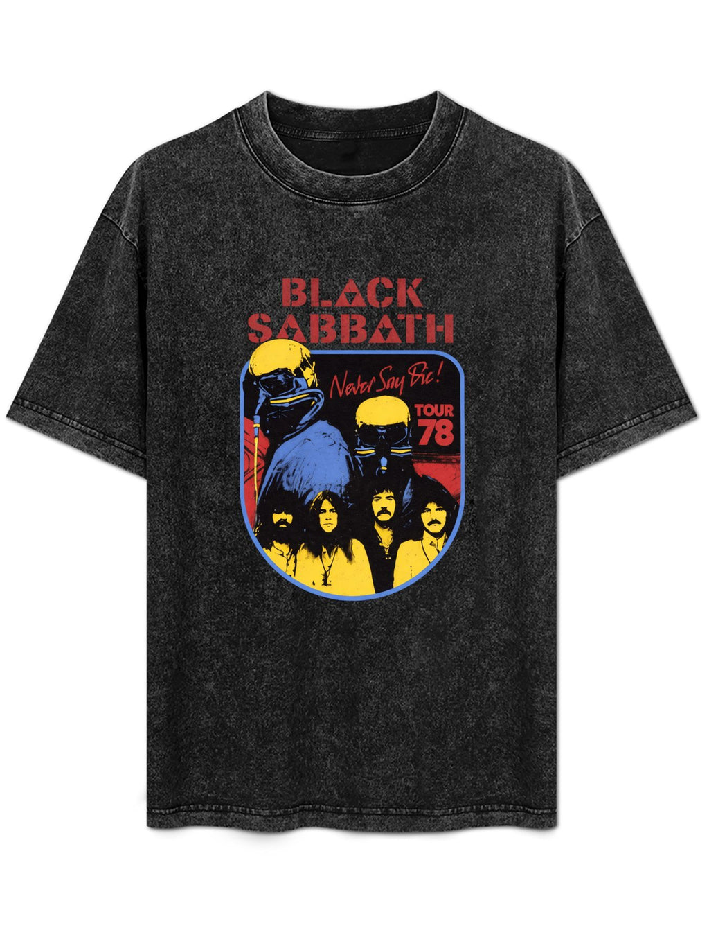 Black Sabbath Never Say Die Tour '78 Graphic T-Shirt