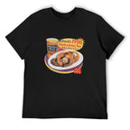 1998 Thanksgiving Day Breakfast Graphic Black T-Shirt