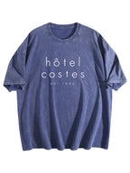 Hotel Costes Est. 1995 Graphic Washed T-Shirt